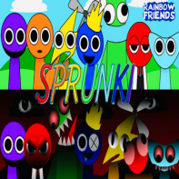 Sprunki Rainbow Friends img