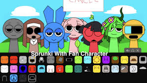 Sprunki With Fan Character